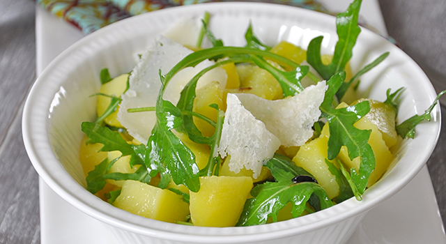 Salade de pomme de terre primeur roquette/parmesan