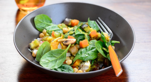 Stir fry de riz au poulet