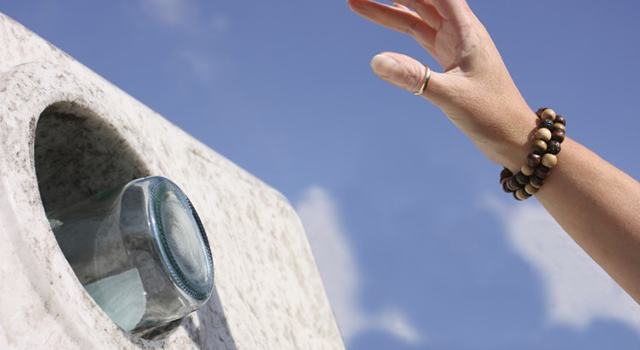 Même en vacances, je trie mes déchets