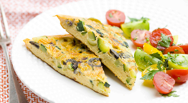 Tortilla tout en rouge