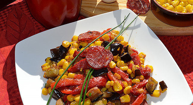 Maïs doux à l’espagnole