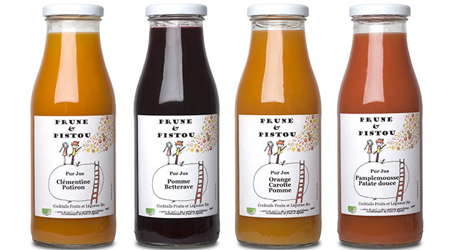 Prune & Pistou, une nouvelle gamme de jus de fruits et légumes bio de Provence