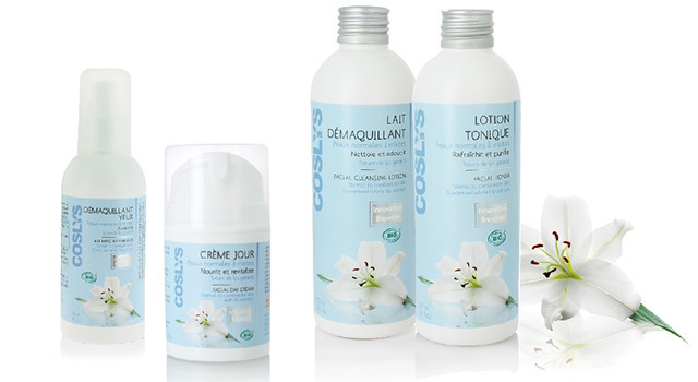 Nouveau : Gamme visage à la fleur de lys bio COSLYS