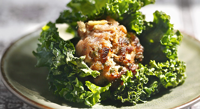 Choux Kales farcis « Sucré-Salé »