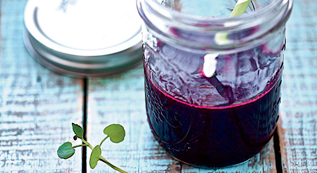 Jus de betterave concombre céleri et poire