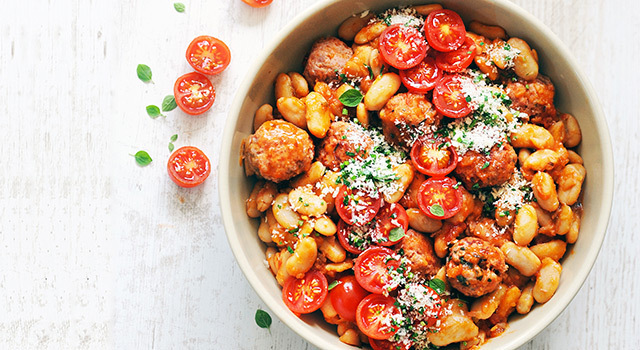 Boulettes & Haricots Tarbais