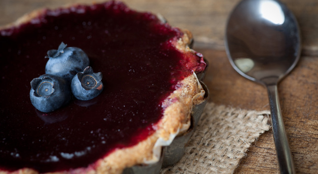 Tartelettes aux myrtilles