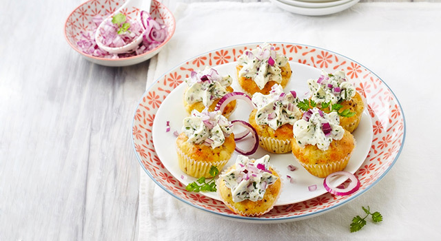 ￼￼Bouchées apéritives aux petits oignons
