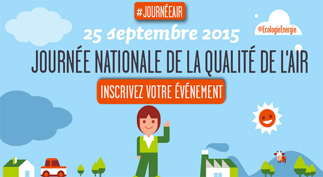 25 septembre 2015 : 1ère journée nationale de la qualité de l’air