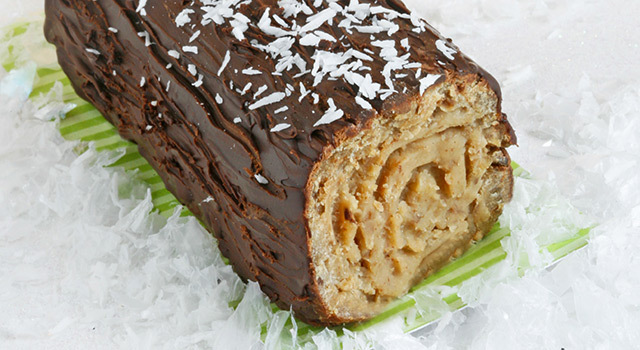 Bûchettes au chocolat et à la châtaigne