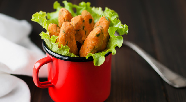 Croquettes de lentilles corail