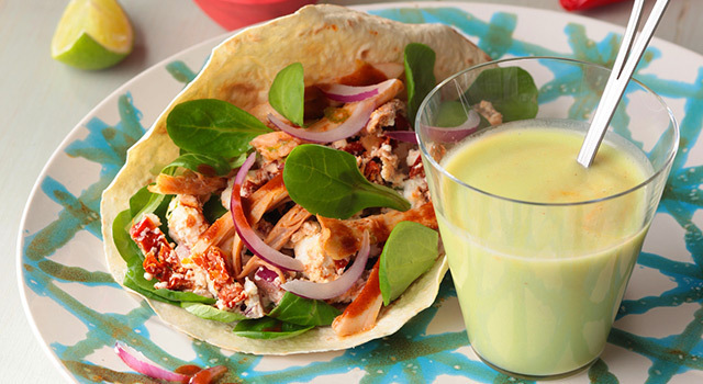 French tacos et douceur d’avocat relevés au Tabasco Chipotle