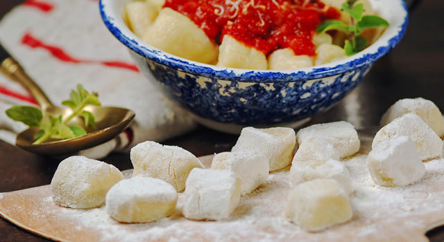 Réaliser des gnocchis