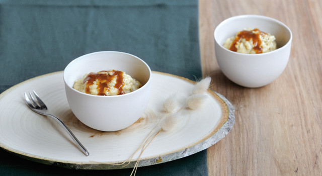 Risotto au lait de foie gras