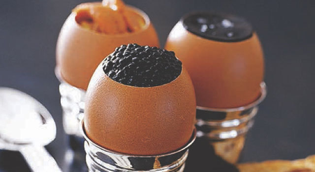 Oeuf au caviar