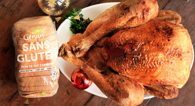 Dinde aux prunes et aux marrons sans gluten et sans lactose