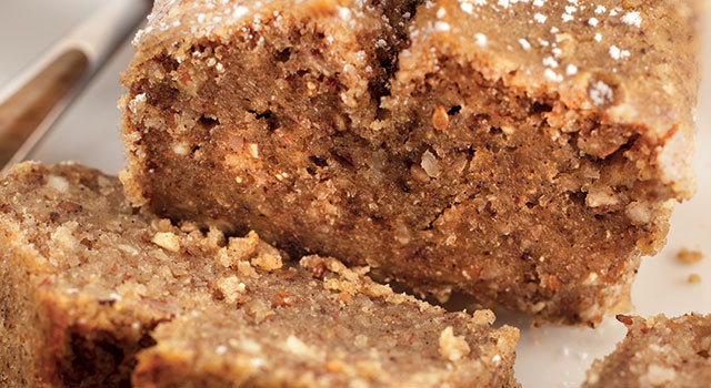 Gâteau végétalien gingembre pavot