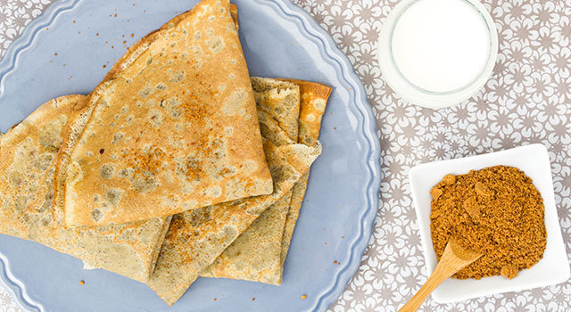 Pâte à crêpes croustillantes