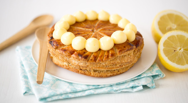 Galette des rois praliné-citron