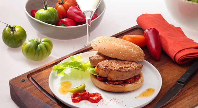 Foie Gras poêlé aux fruits du nouveau monde