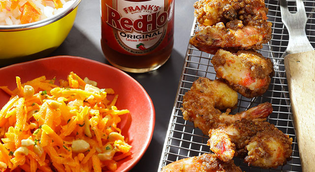 Gambas à la mode Cajun