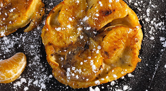 Pancake de clémentines