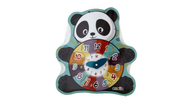 Rappel produit : horloge puzzle en bois  OKOIA JUNIOR