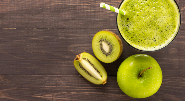 Smoothie pomme kiwi