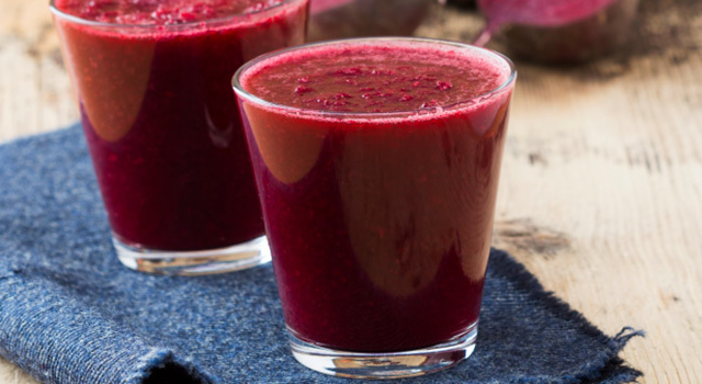 Smoothie betterave et orange