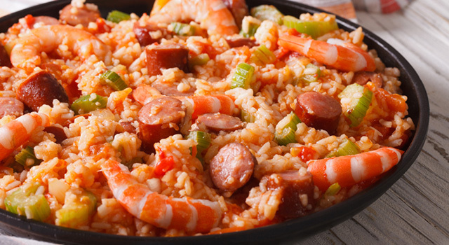 Jambalaya aux crevettes