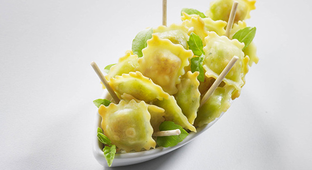 Ravioles frites pour l'apéritif