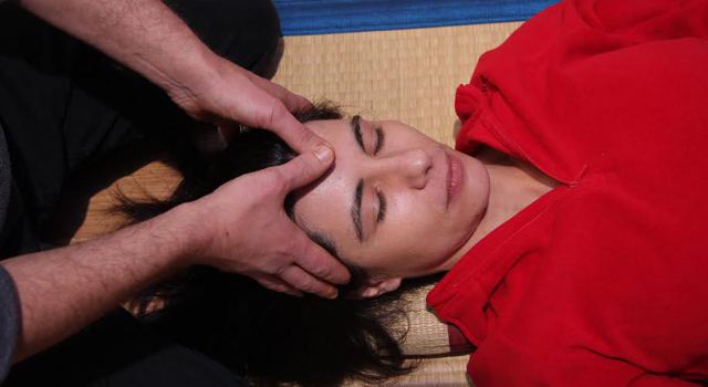 Séance de shiatsu