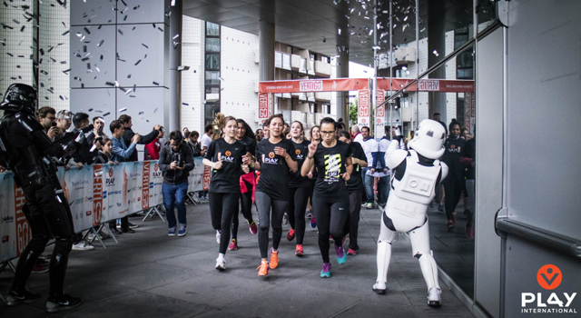 La course Vertigo fait son retour à la Défense