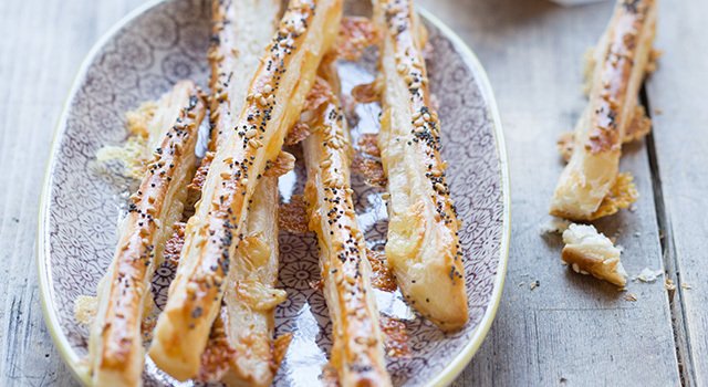Feuilletés apéritifs au reblochon