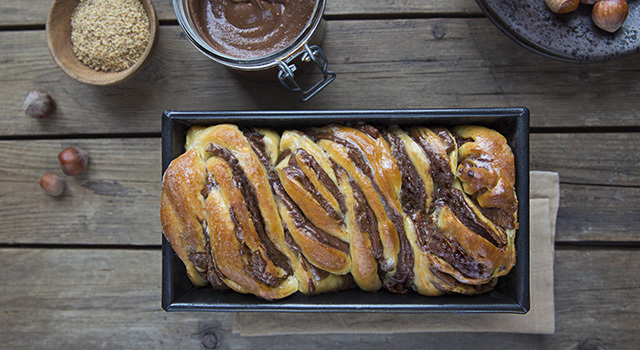Krantz cake & pâte à tartiner à la poudre de noisette