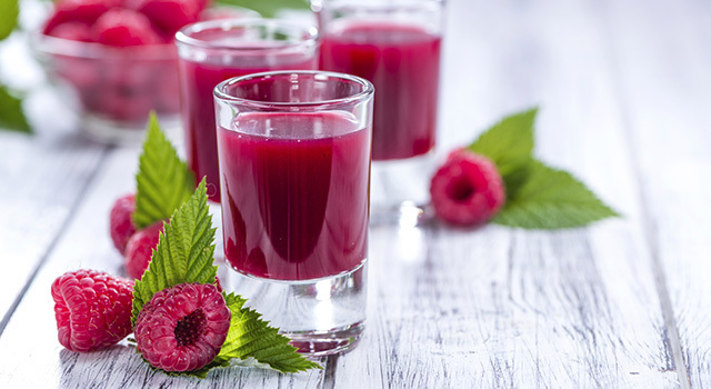 Smoothie framboise et céleri-rave