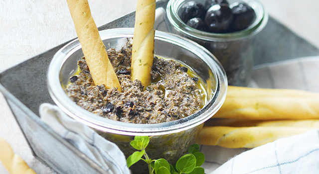 Tapenade d’olives noires au Chavroux