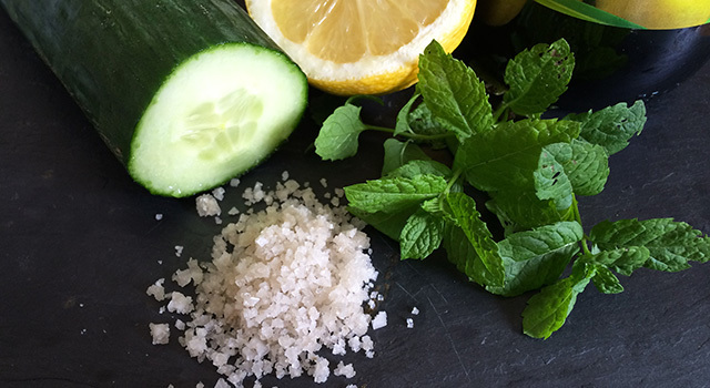 Peeling spécial été menthe & concombre