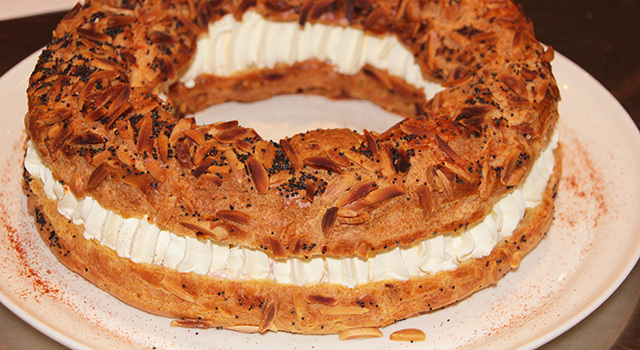 Paris-Brest salé