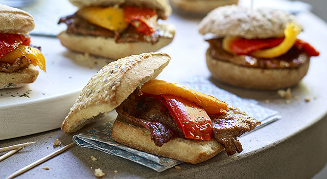 Montaditos à l’agneau