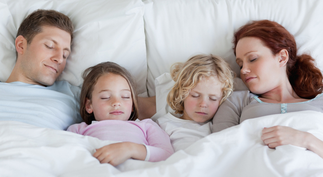 sieste famille