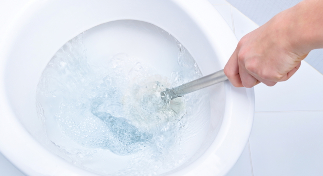gel nettoyant pour WC