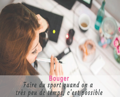 Faire du sport quand on a très peu de temps, c\'est possible