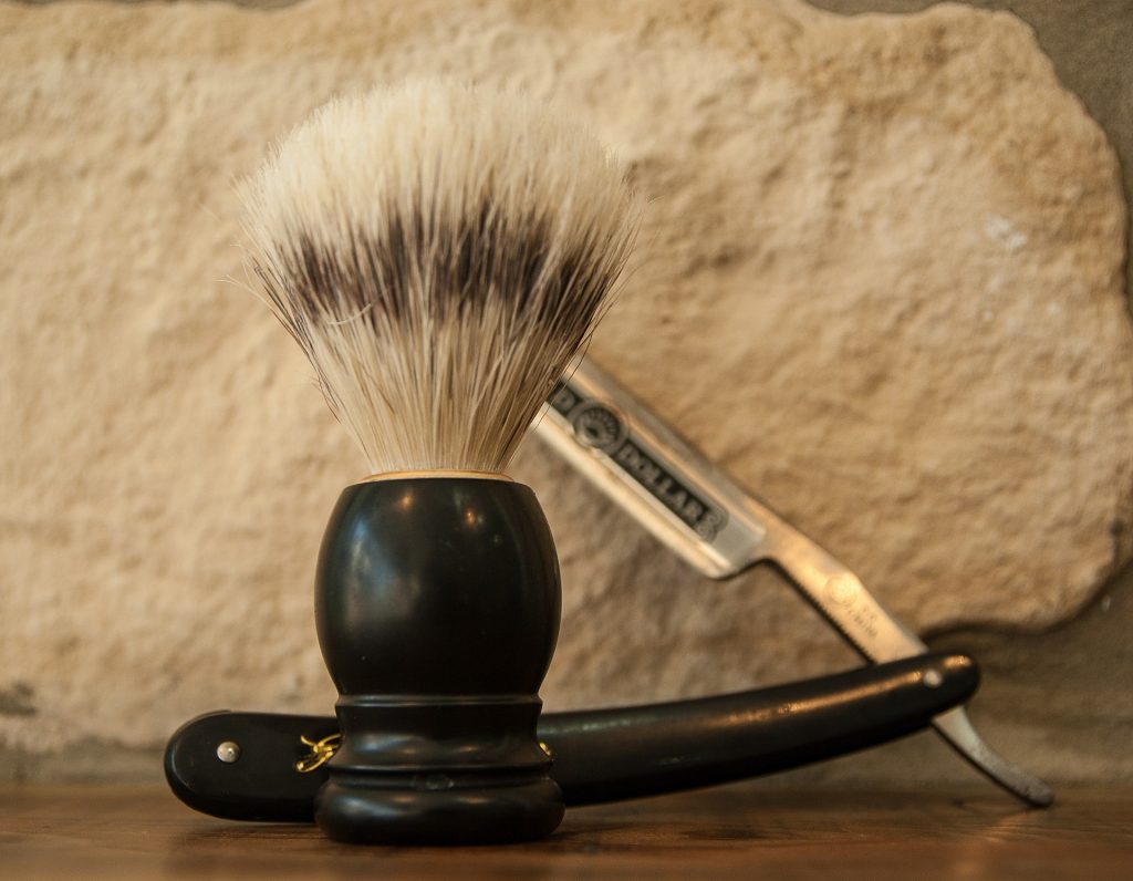 accessoires du barbier